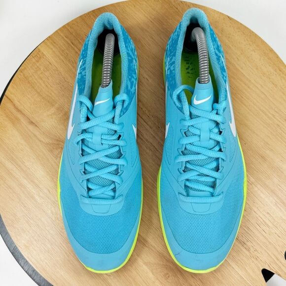 Nike Nike Studio Trainer 2 Lace Up Running Shoes Sneakers Teal Blue Women 9 - Picture 4 of 11